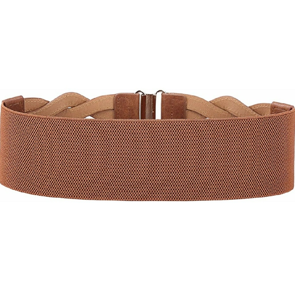 Women Elastic Stretchy Retro Wide Waist S-3XL - Picture 2 of 6